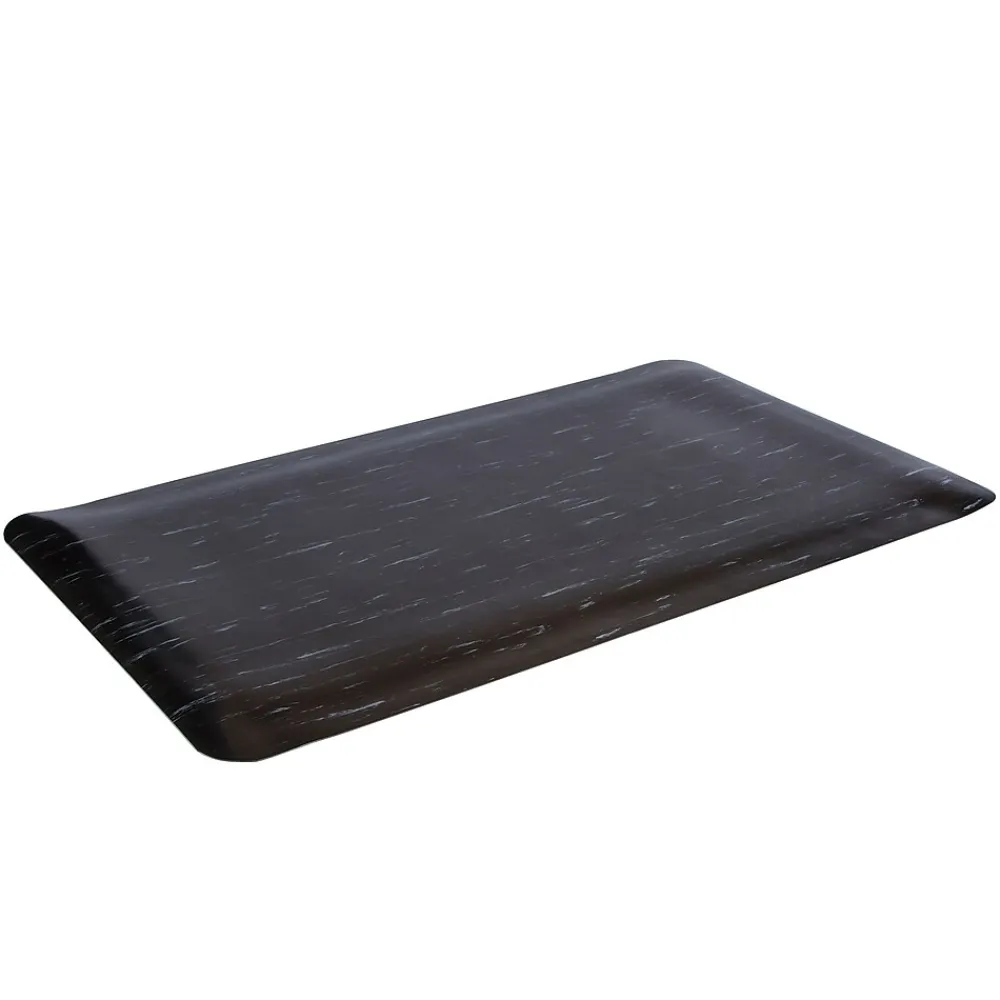 Crown Mats Crown Cushion-Step Anti-Fatigue Floor Mat, 36" x 60", Black (CWNCU3660BK)
