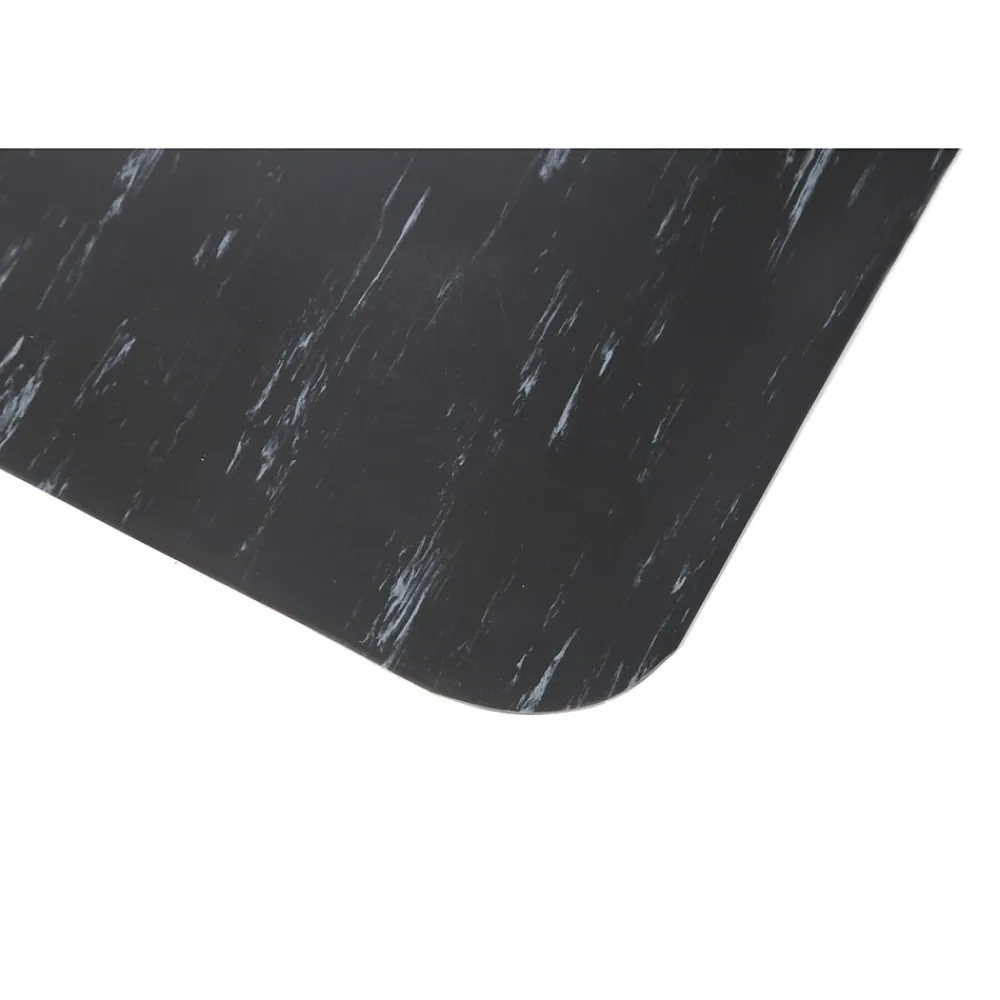 Crown Mats Crown Cushion-Step Anti-Fatigue Floor Mat, 36" x 60", Black (CWNCU3660BK)