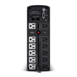 CyberPower PFC Sinewave 1500VA UPS, 12-Outlets, Black (CP1500PFCLCD)