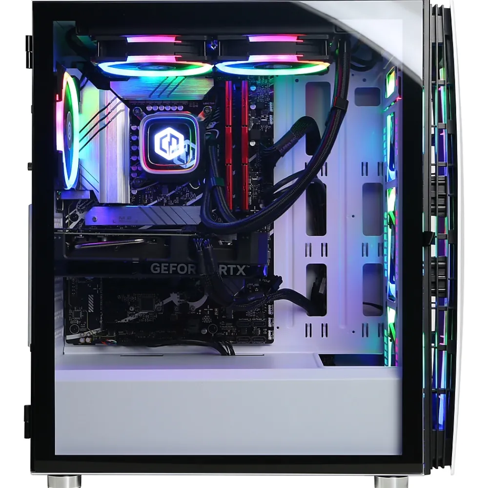 Clearance CyberPowerPC Gamer Supreme Gaming Desktop Computer, Intel Core i7-14700F, 32GB Memory, 2TB SSD (SLC8960CPGV11)