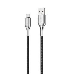 Armored 2.0 USB-C to USB-A Charge and Sync Cable, 6', Black (CY2682PCUSA)<Cygnett Online