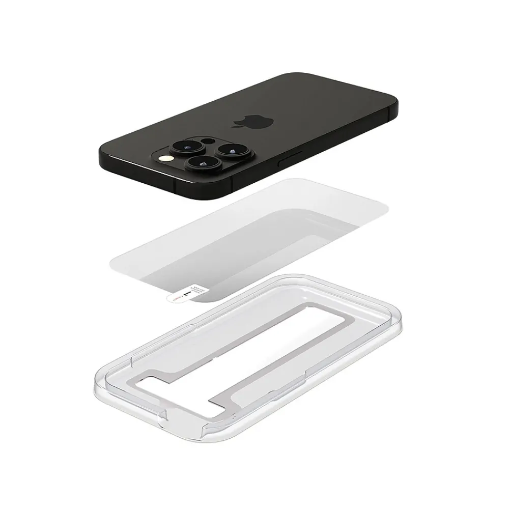 OpticShield Tempered Glass Screen Protector for iPhone 15 Pro, (CY4601CPTGL)<Cygnett