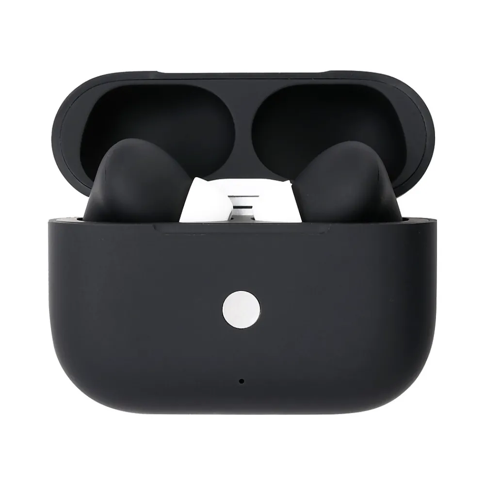 Pro Wireless Noise Canceling Earbuds, Bluetooth, Black (Pro-Black)<3D Luxe New