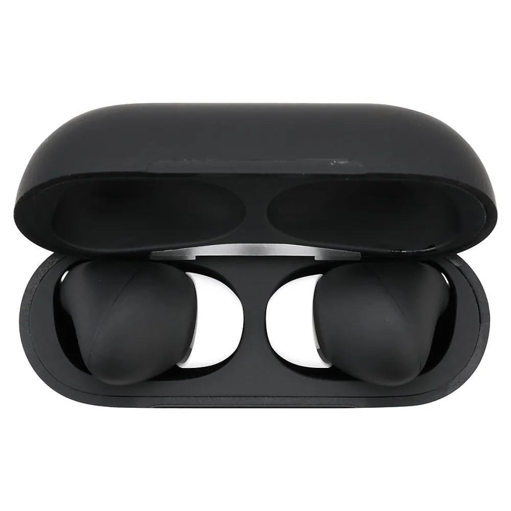 Pro Wireless Noise Canceling Earbuds, Bluetooth, Black (Pro-Black)<3D Luxe New