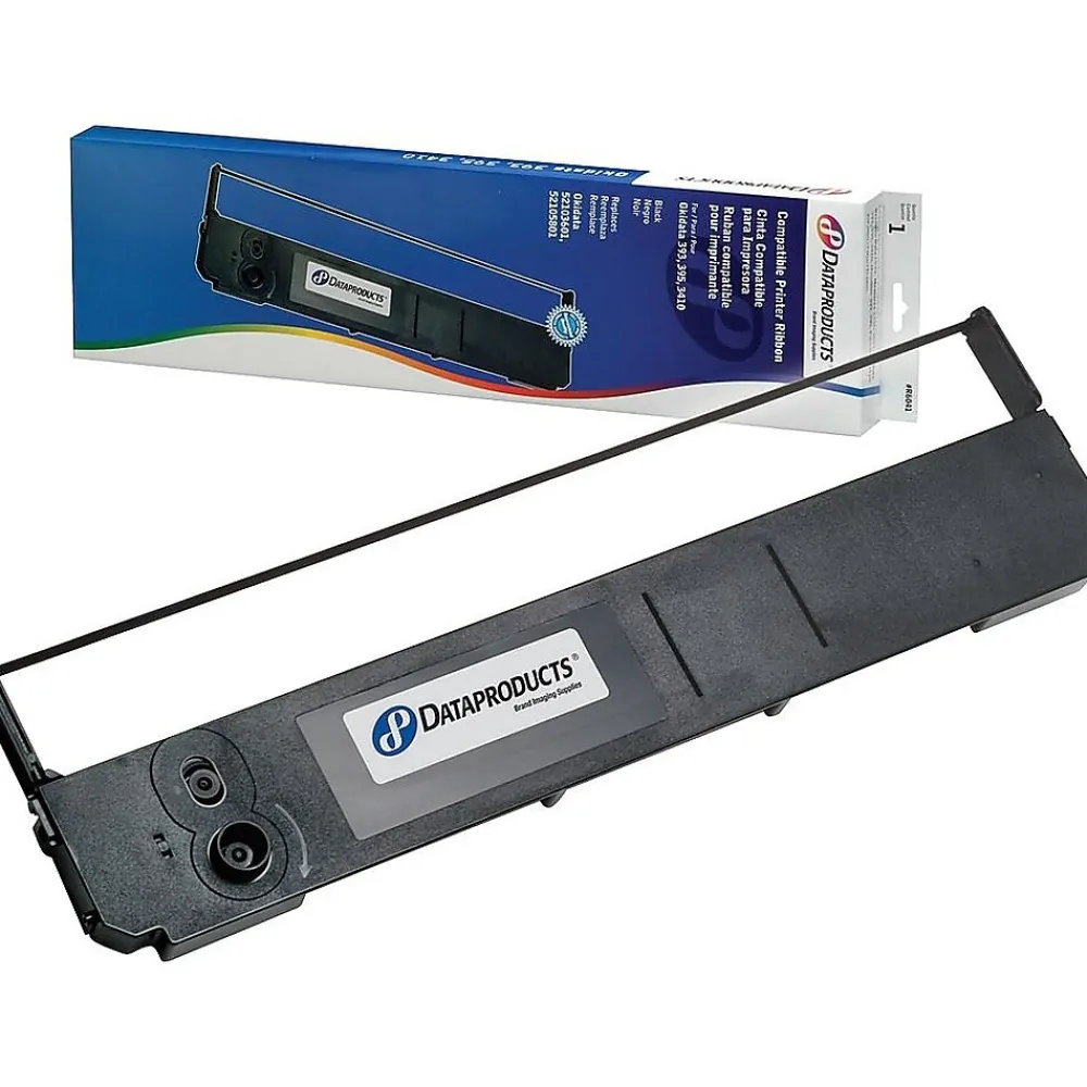 DataProducts Data Products R6041 Nylon Printer Ribbon for OKI Pacemark 3410, Black