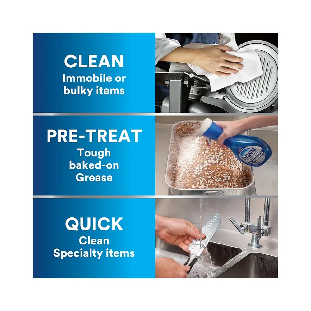 Heavy Duty Powerwash Dish Soap Spray, 16 fl. oz., 6/Pack (12300CT)<Dawn Professional Outlet