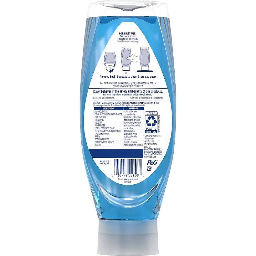 Ultra EZ-Squeeze Liquid Dish Soap, 22 oz. (00208)<Dawn Outlet