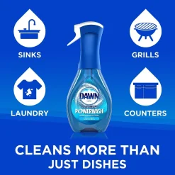 Ultra Platinum Powerwash Liquid Dish Soap Spray, Fresh, 16 oz. (52364)<Dawn Outlet