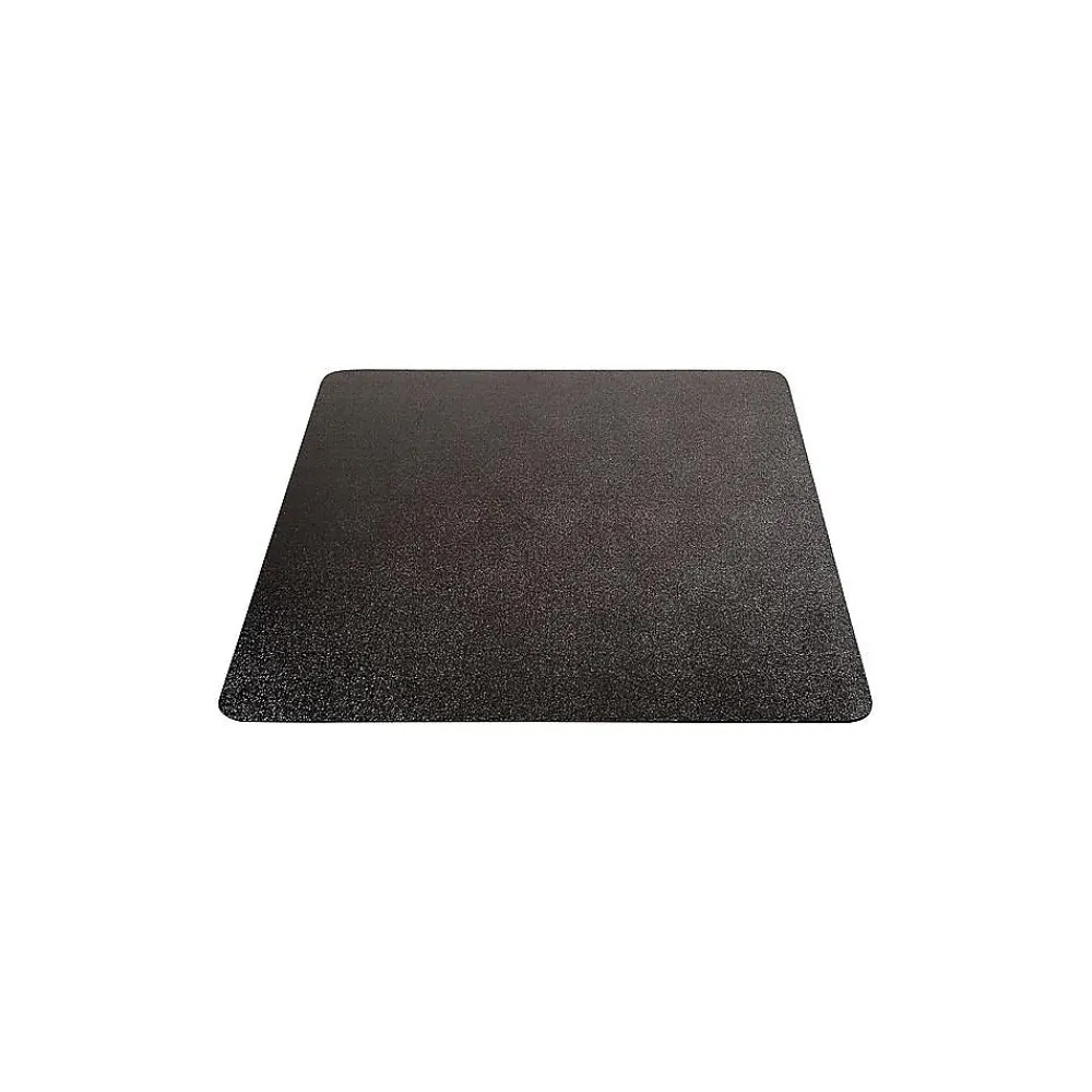 Chair Mats*Deflect-O EconoMat Hard Floor Chair Mat, 46" x 60'', Black (CM21442FBLKCOM)