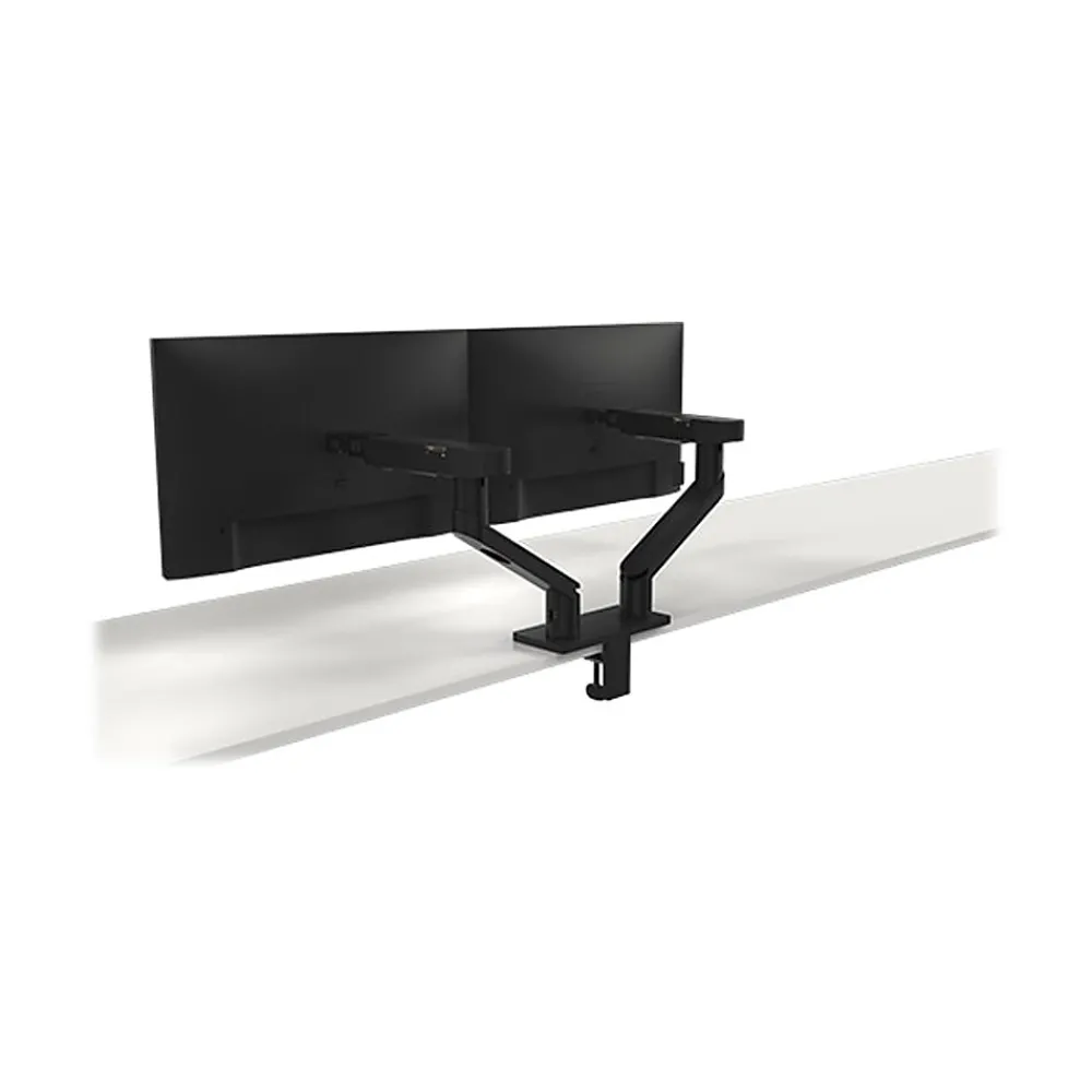 Clearance Dell Adjustable Dual Monitor Arm, Up to 27", Black (-MDA20)