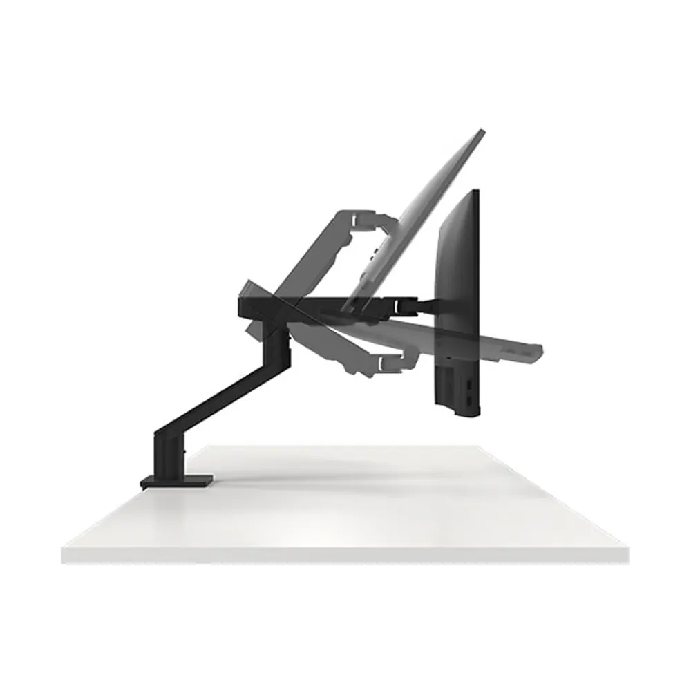 Clearance Dell Adjustable Dual Monitor Arm, Up to 27", Black (-MDA20)