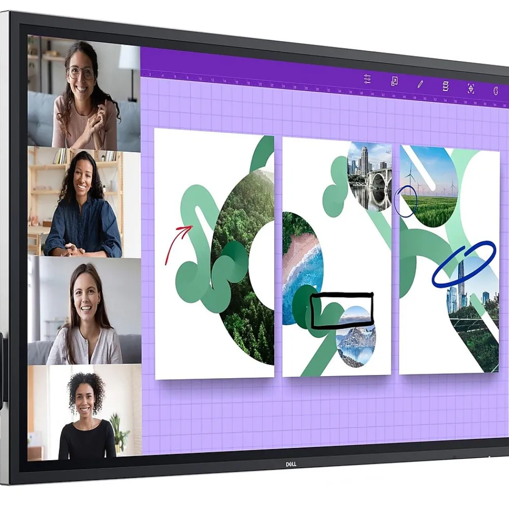 Discount Dell P 65" 4K Ultra HD 60 Hz LCD Monitor, Black (P6524QT)