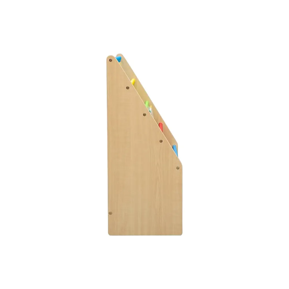 Bookcases*Delta Children Sling Book Rack 4-Tier 28"H Bookshelf, Natural/Blue/Red/Green/Yellow (TB84452GN-1189)