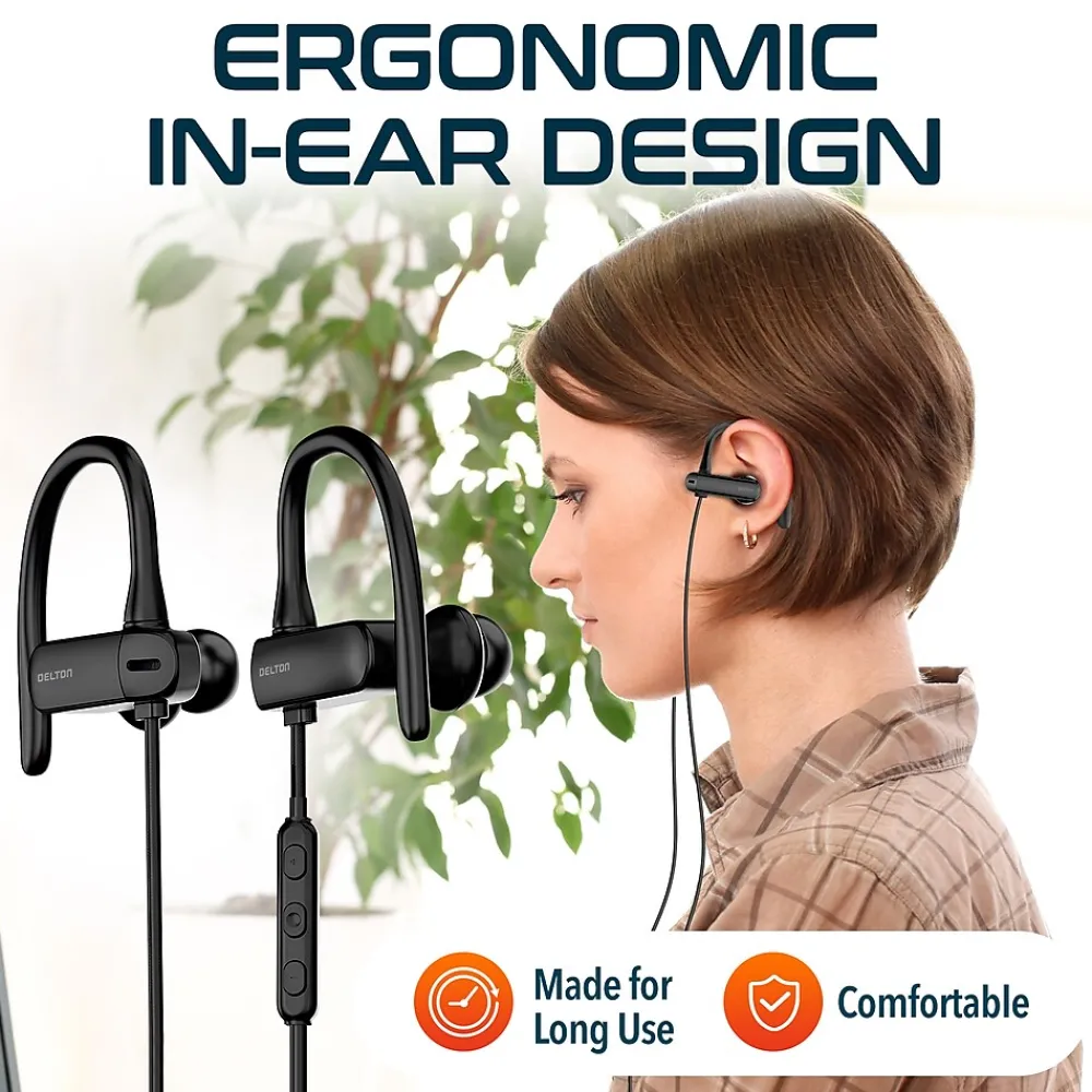 Outlet Delton 24ECA Stereo Earbuds, USB Type-C (DWH24ECA)