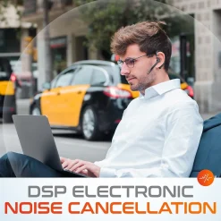 Delton 95X Wireless Noise Canceling Bluetooth Computer Headset, MS Teams, Black (DBH95X)