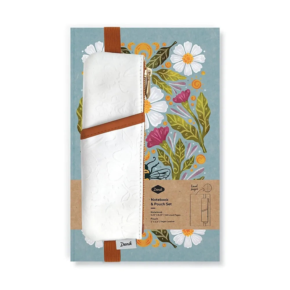 Composition Notebooks|Denik Honeybee Tea 1-Subject Composition Notebook, College Ruled, Multicolor (NBPOUCHSET1782L)