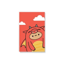 Journals|Denik Smoko Tayto Dragon Journal, 5.25" x 8.25", College Ruled, 144 Pages (LFC1902L)