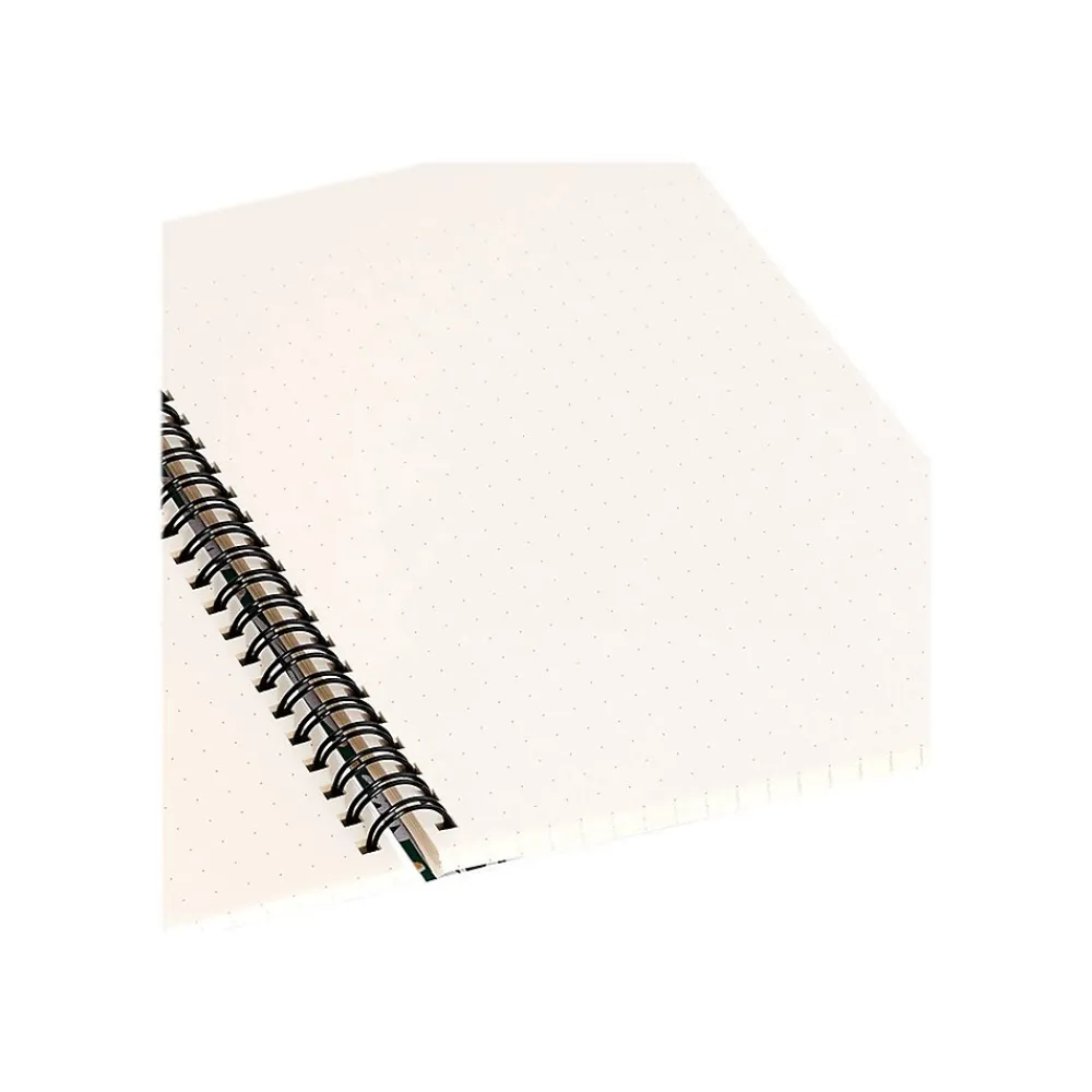 Notebooks|DENY Designs Daisy Pattern by Alisa Galitsyna Professional Notebooks, 5.5" x 8.25", Dotted, 40 Sheets, Multicolor (74701-NOBS01)