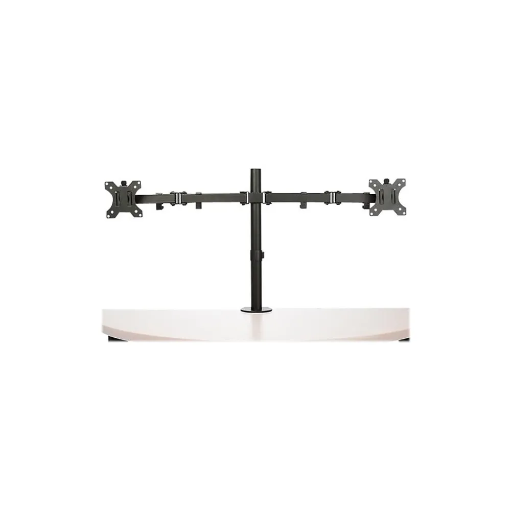 Hot StarTech Desk Mount Dual Monitor Arm - Ergonomic VESA Compatible Mount for up to 32 inch Display - Desk Clamp / Grommet - Articulating