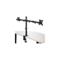 Hot StarTech Desk Mount Dual Monitor Arm - Ergonomic VESA Compatible Mount for up to 32 inch Display - Desk Clamp / Grommet - Articulating