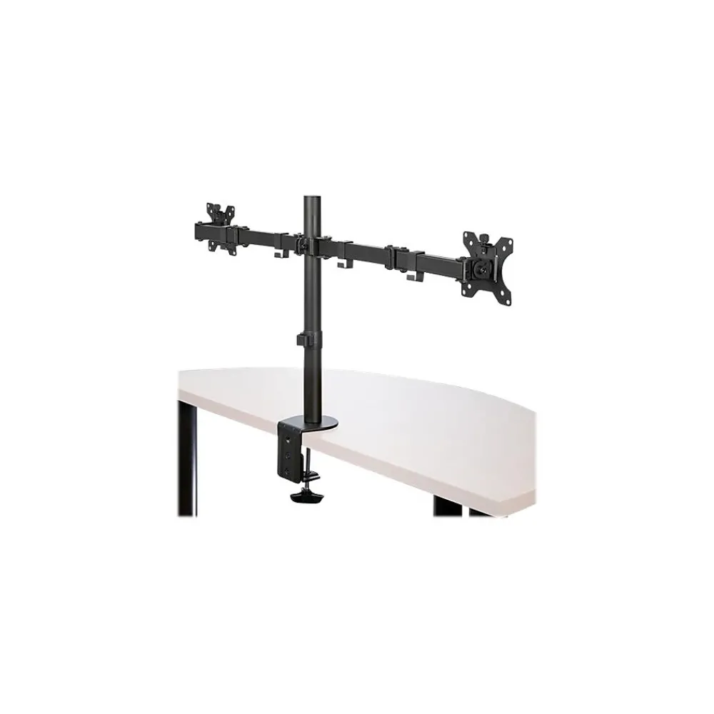 Hot StarTech Desk Mount Dual Monitor Arm - Ergonomic VESA Compatible Mount for up to 32 inch Display - Desk Clamp / Grommet - Articulating