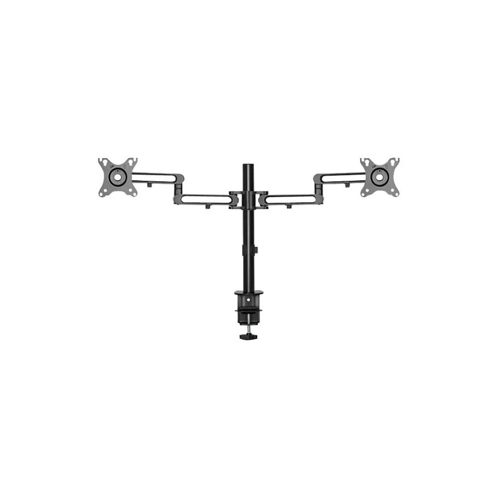 Best StarTech Desk Mount Dual Monitor Arm - Ergonomic VESA Compatible Mount for up to 32 inch Displays - Desk / C-Clamp - Articulating