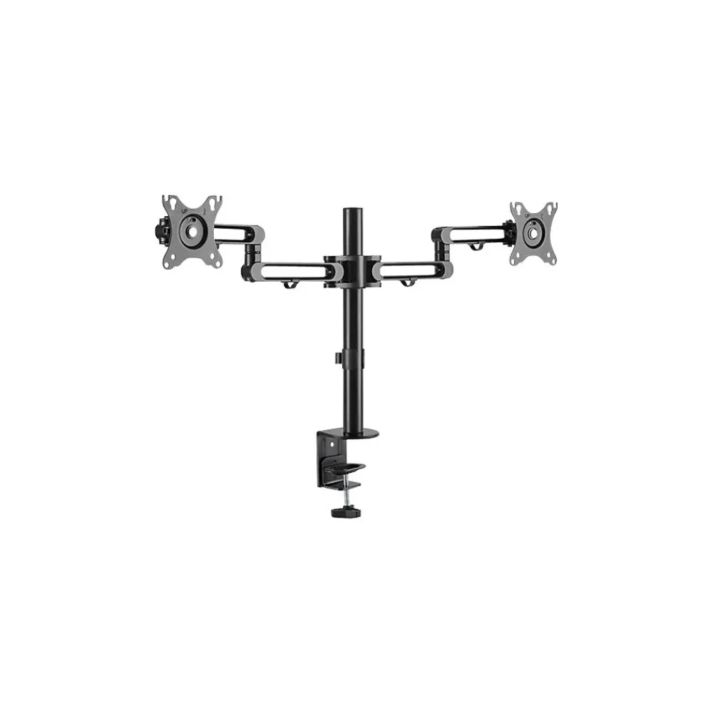 Best StarTech Desk Mount Dual Monitor Arm - Ergonomic VESA Compatible Mount for up to 32 inch Displays - Desk / C-Clamp - Articulating