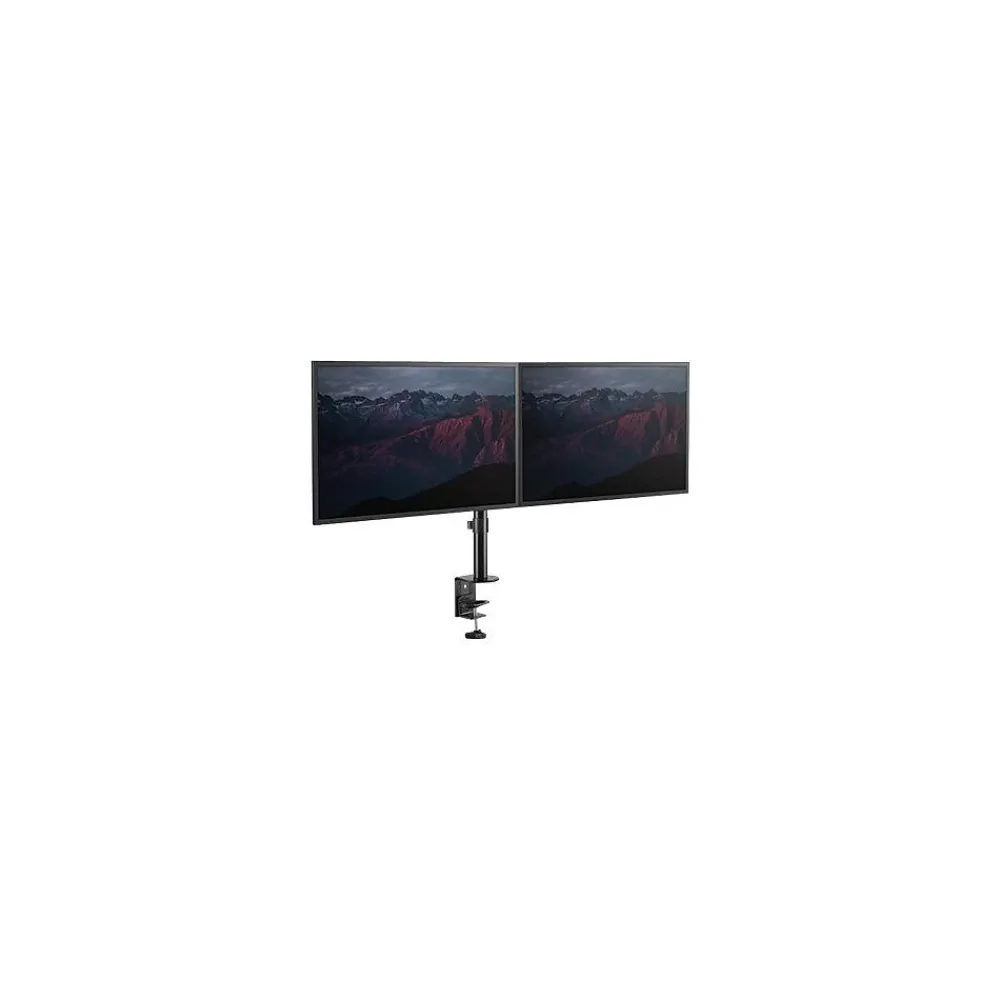 Best StarTech Desk Mount Dual Monitor Arm - Ergonomic VESA Compatible Mount for up to 32 inch Displays - Desk / C-Clamp - Articulating
