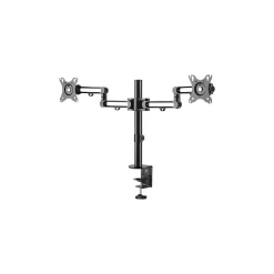 Best StarTech Desk Mount Dual Monitor Arm - Ergonomic VESA Compatible Mount for up to 32 inch Displays - Desk / C-Clamp - Articulating