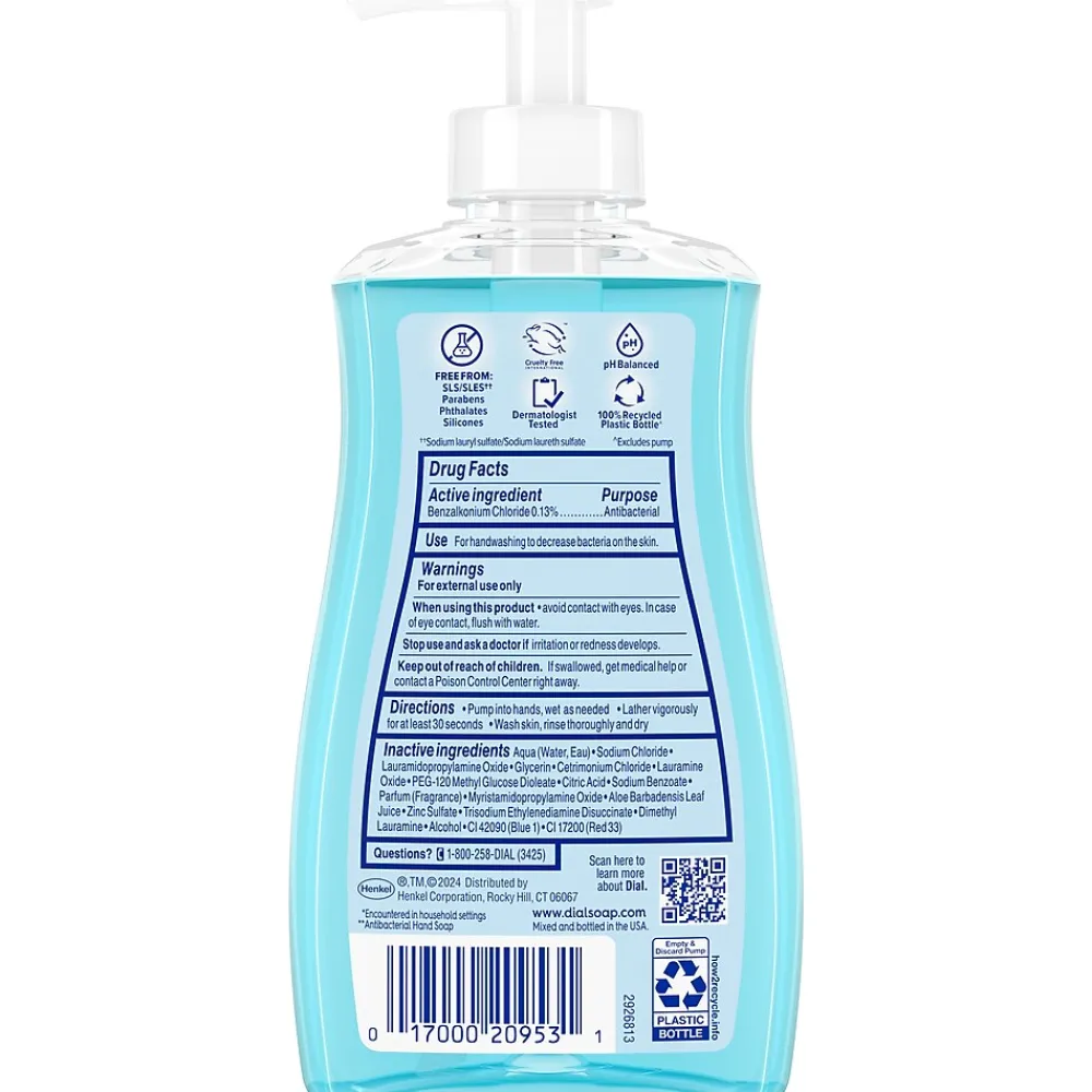Complete Antibacterial Liquid Hand Soap, Spring Water Scent (00017000209524)<Dial Best