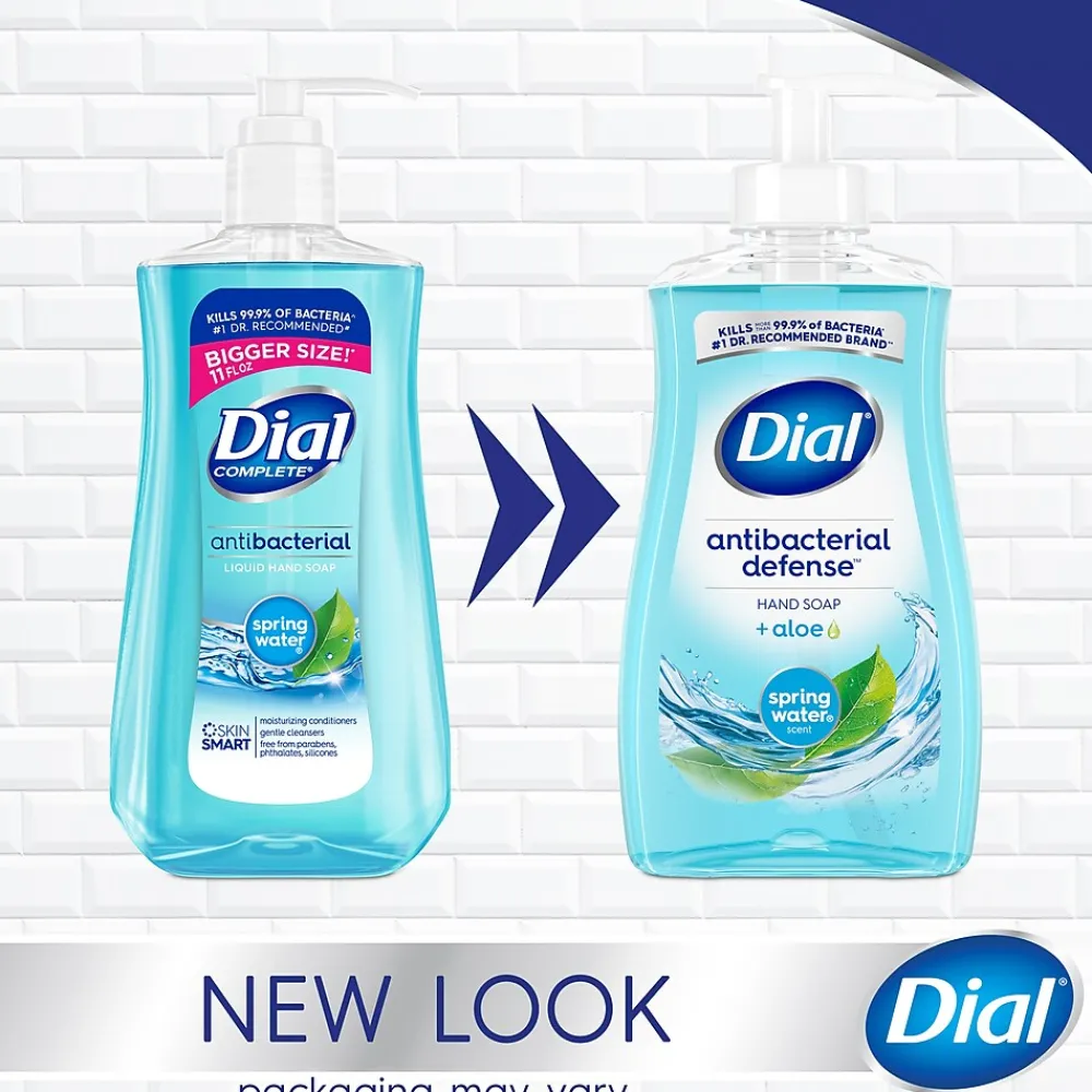 Complete Antibacterial Liquid Hand Soap, Spring Water Scent (00017000209524)<Dial Best