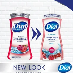 Complete Antibacterial Foaming Hand Soap, Power Berries, 7.5 Oz. (DIA 03016)<Dial New