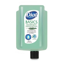 Professional Basics MP Free Liquid Hand Soap Refill for Versa Dispenser, 15 oz Refill Bottle, 6/Carton (DIA33827)<Dial Best