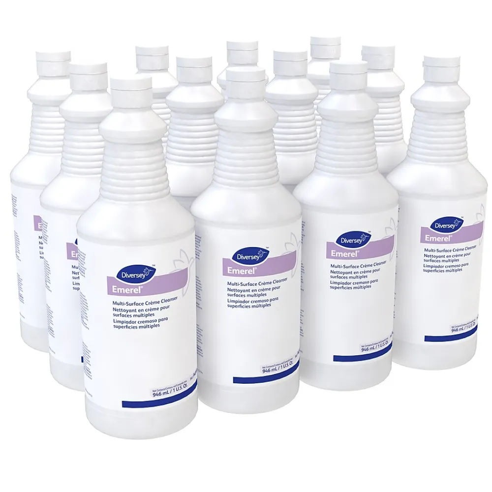 Diversey All-Purpose Cream Cleaner, Fresh Scent, 32 oz., 12/Carton (94995295)<Emerel Clearance
