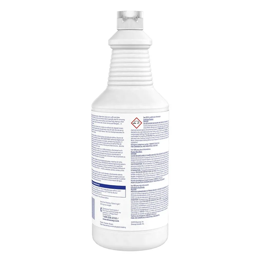 Diversey All-Purpose Cream Cleaner, Fresh Scent, 32 oz., 12/Carton (94995295)<Emerel Clearance