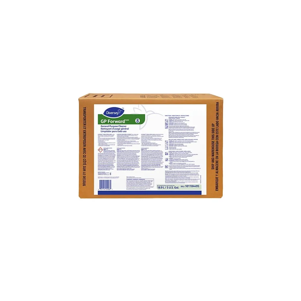 GP Forward General Purpose Cleaner, Degreaser, Citrus Scent, 5 Gal. (101104495)<Diversey New