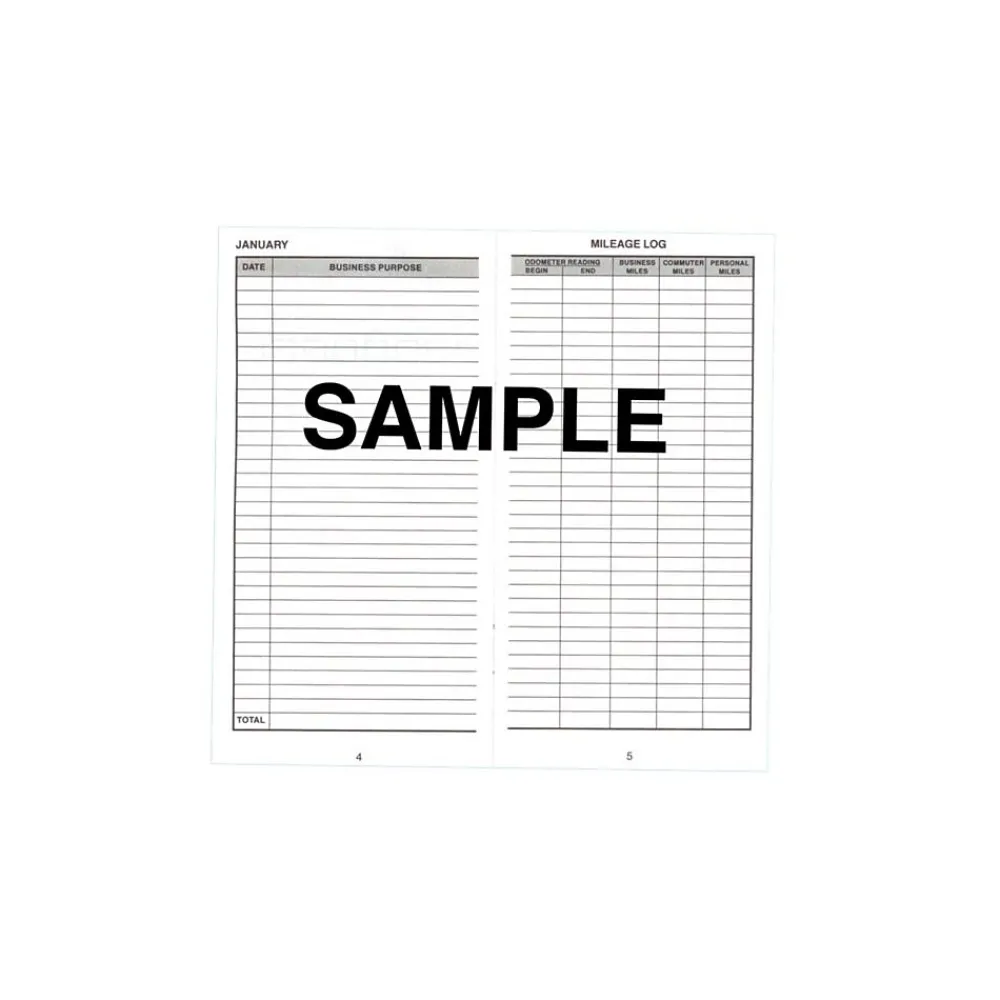 Accounting & Record Journals*Dome Auto Mileage Log Record Book, 3.25" x 6.25", Gray (770)