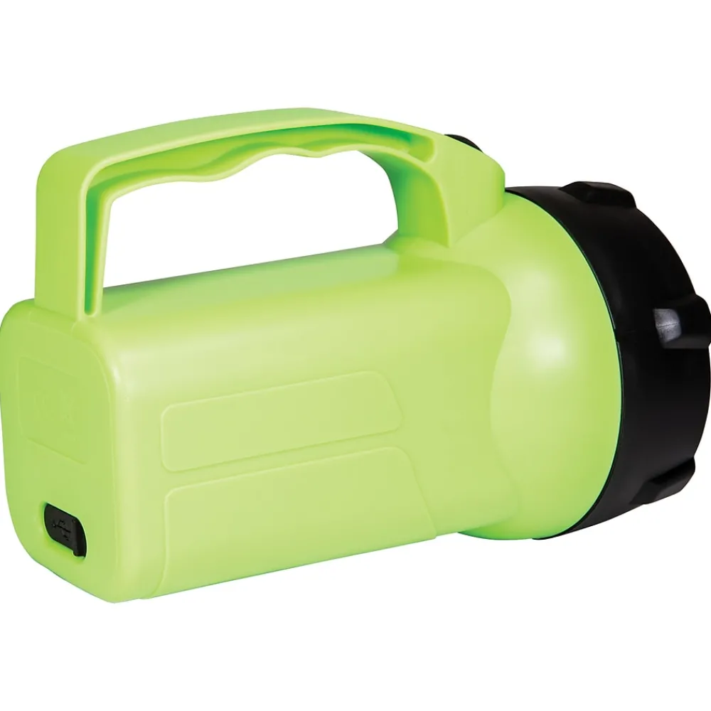 Dorcy 180-Lumen Floating LED Rechargeable Floating Lantern Spotlight, Green (41-3128)