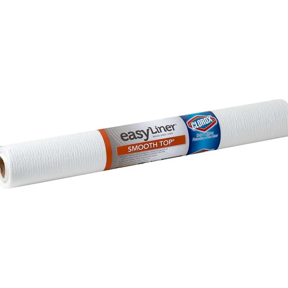 Shelving*Duck EasyLiner with Clorox Plastic Shelf Liner, 20", White (284380)