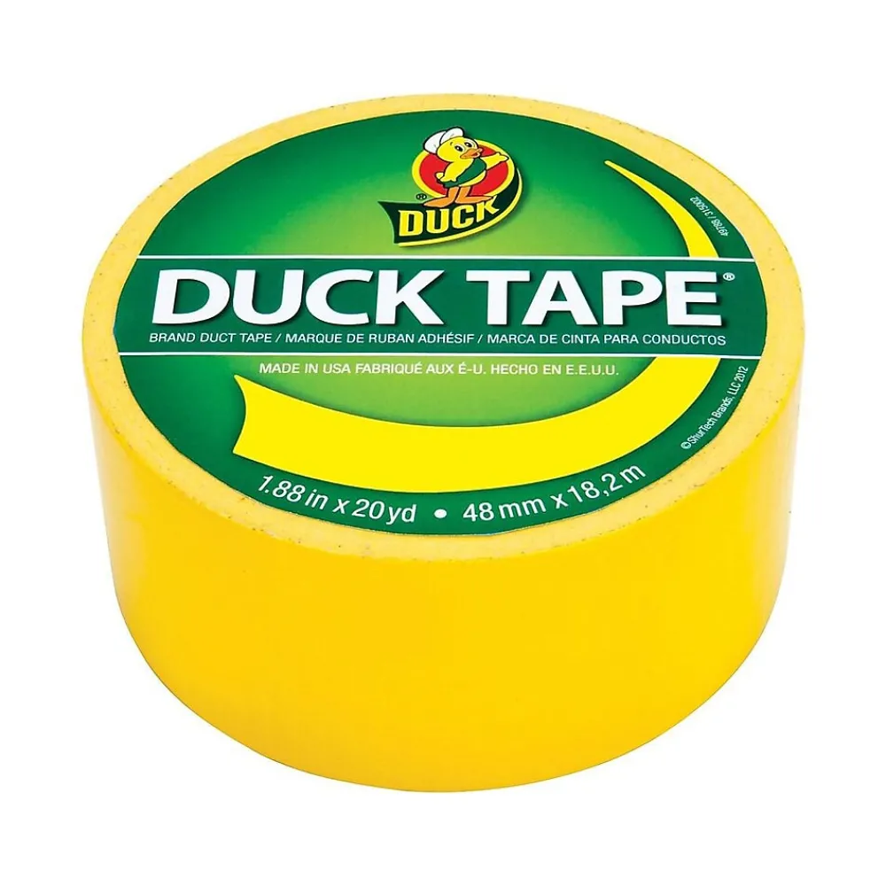Discount Duck Heavy Duty Duct Tape, 1.88" x 20 Yds., Yellow (1304966)