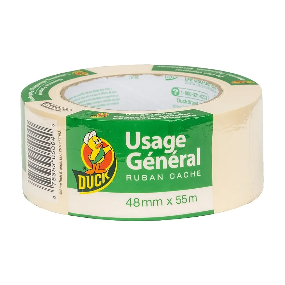 Online Duck Masking Tape, 1.88" x 60 yds., Beige (394700)