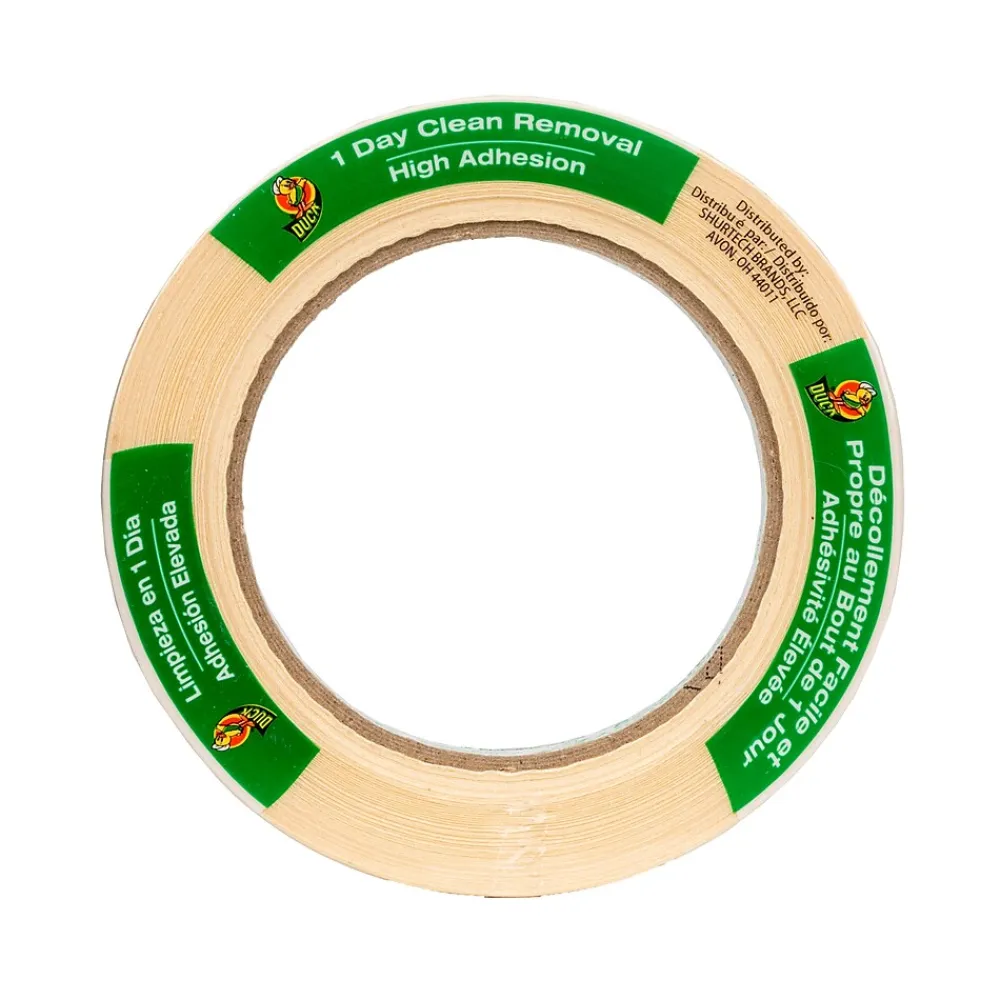 Duck Masking Tape, 0.94" x 60 yds., Beige (394693)