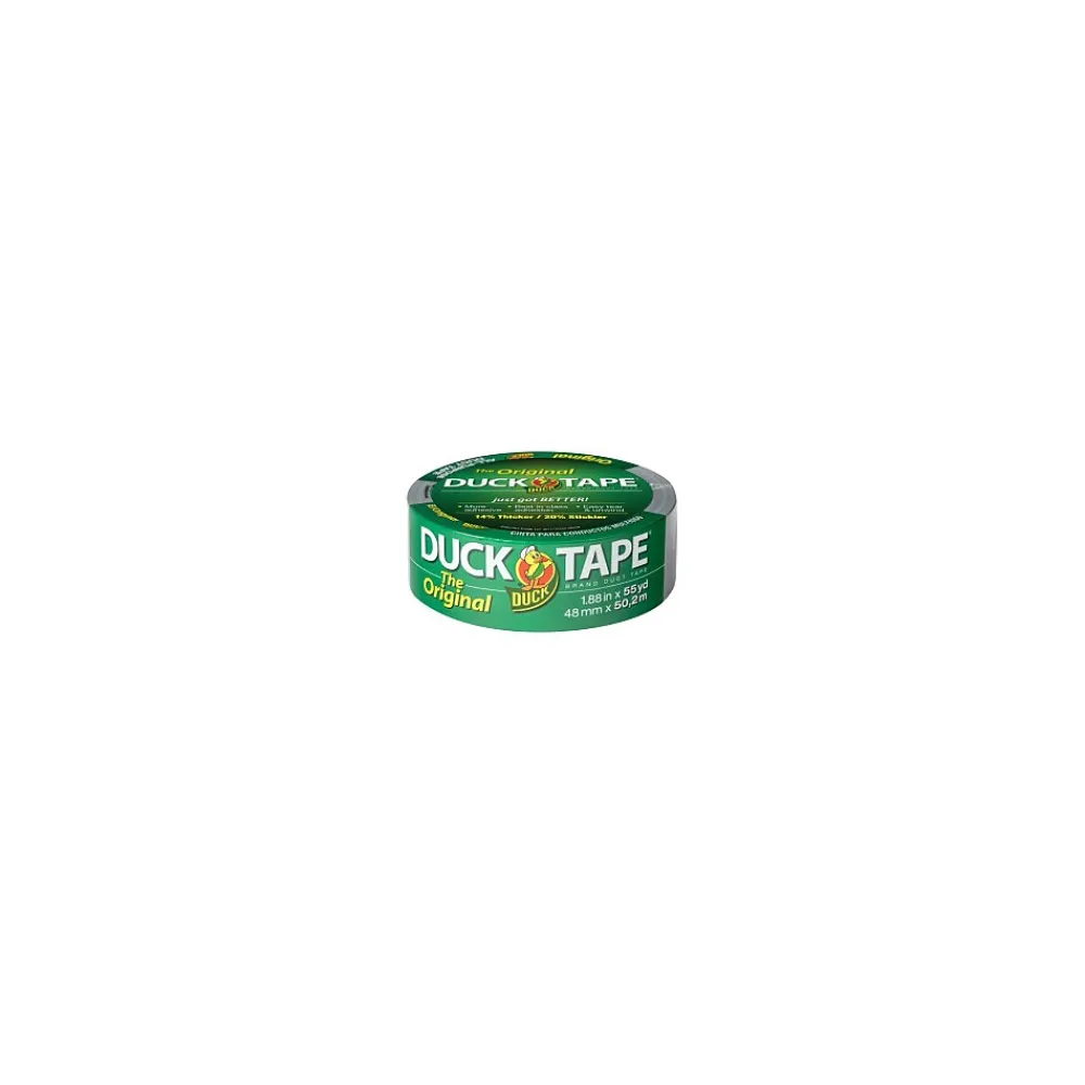 Duck Tape® Brand Original Strength Duct Tape, Silver, 1.88" x 55 Yards (241639)