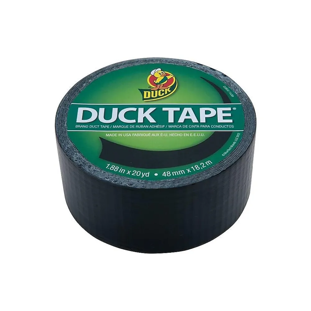 Discount Duck Tape Heavy Duty Duct Tape, 1.88" x 20 Yds., Black (1265013)