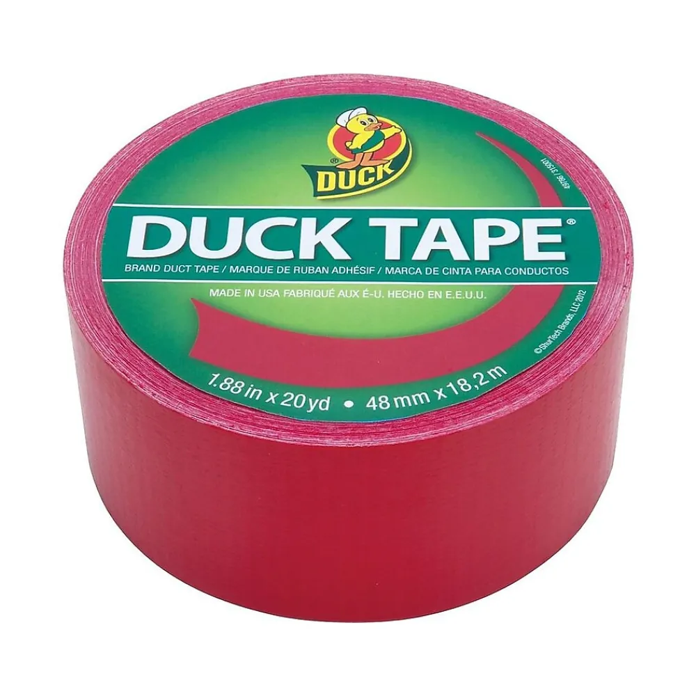 Online Duck Tape Heavy Duty Duct Tape, 1.88" x 20 Yds., Red (1265014)