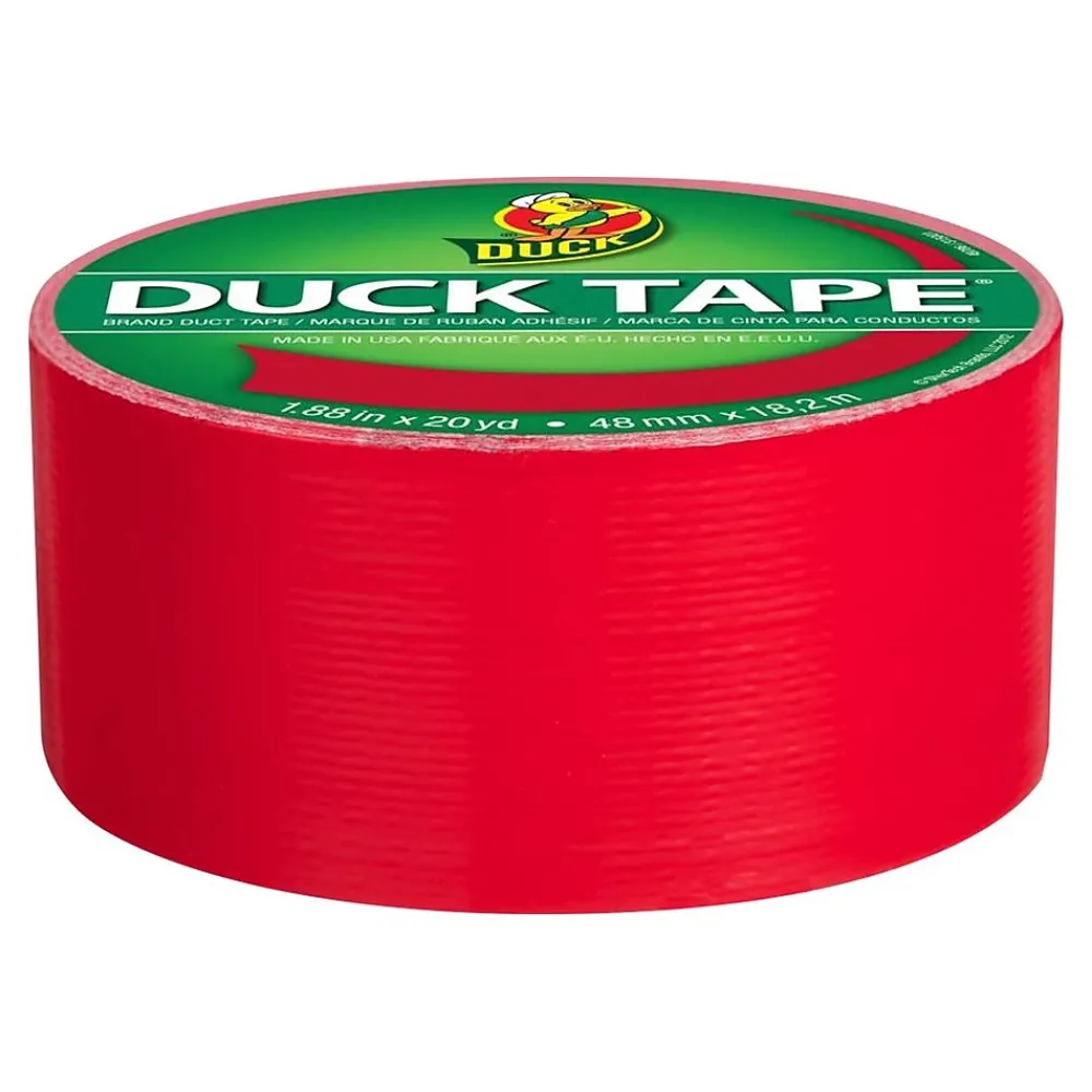 Online Duck Tape Heavy Duty Duct Tape, 1.88" x 20 Yds., Red (1265014)