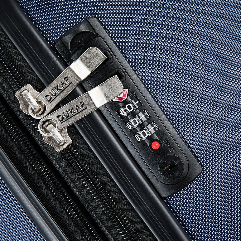Intely 2-Piece Hardside Spinner Luggage Set, TSA Checkpoint Friendly, (DKINT0SM-BLU)<DUKAP Best