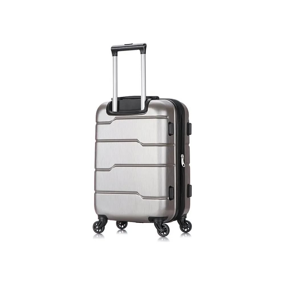 Rodez 20" Hardside Carry-On Suitcase, 4-Wheeled Spinner, TSA Checkpoint Friendly, (DKROD00S-COA)<DUKAP Clearance