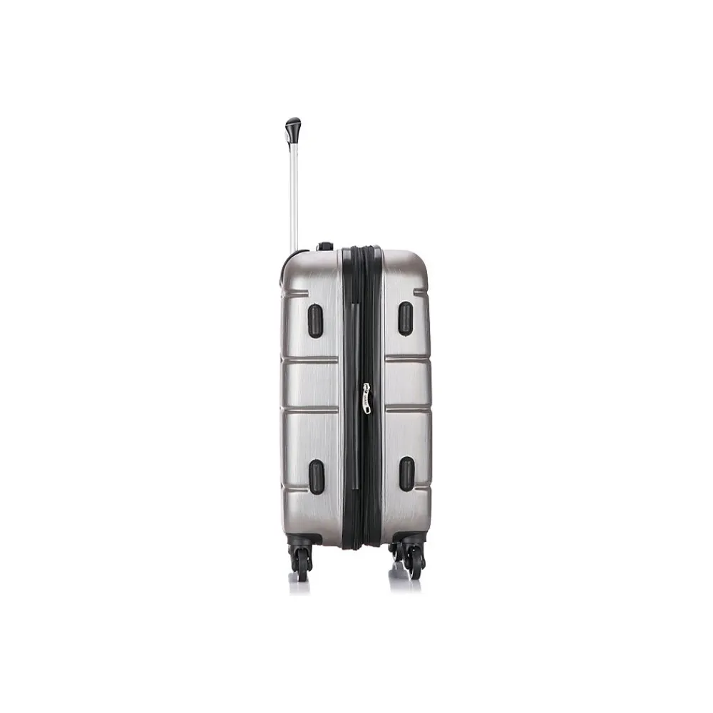 Rodez 20" Hardside Carry-On Suitcase, 4-Wheeled Spinner, TSA Checkpoint Friendly, (DKROD00S-COA)<DUKAP Clearance