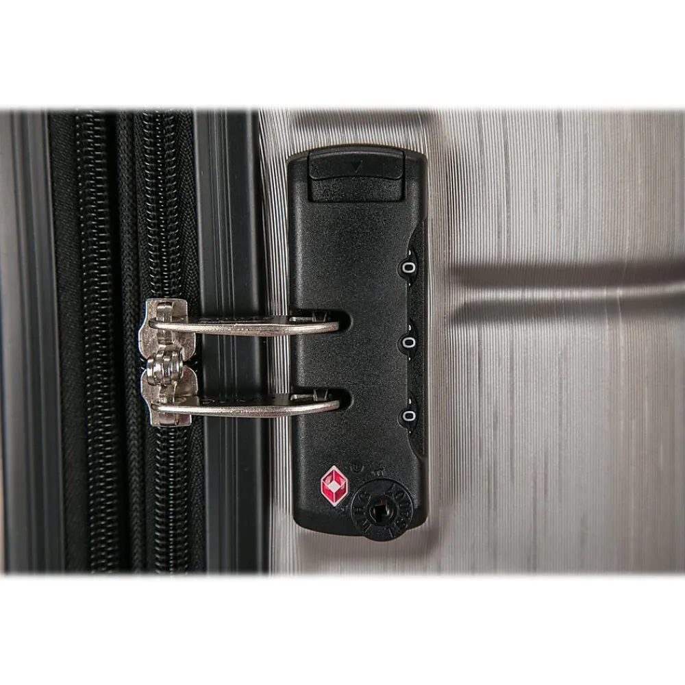 Rodez 3-Piece Hardside Spinner Luggage Set, TSA Checkpoint Friendly, (DKRODSML-COA)<DUKAP Sale